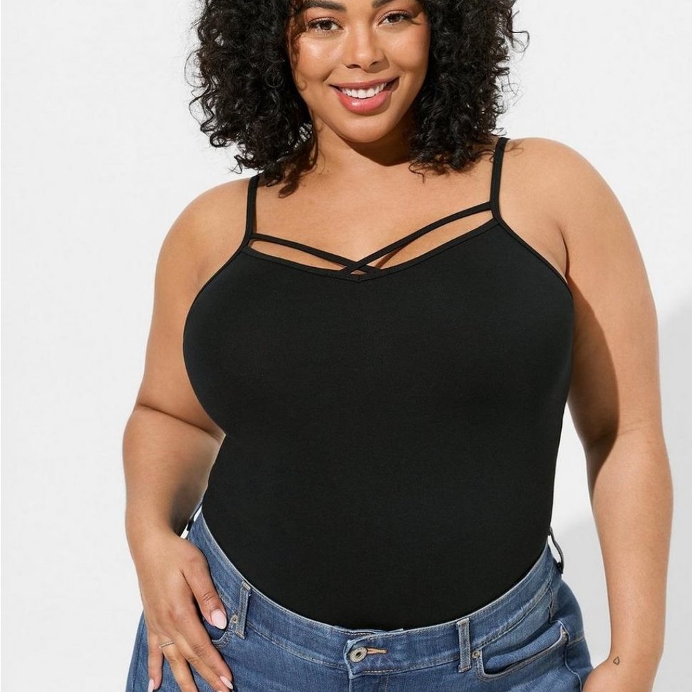 Torrid Foxy Strappy Long Cami - Size 2 / 2X